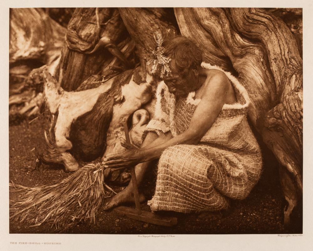 EDWARD S CURTIS THE FIRE DRILL 363447