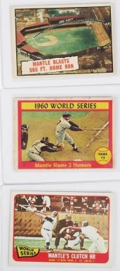  3 MICKEY MANTLE CARDS1961 Topps 363983