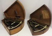 TWO 19TH C CASED SEXTANTS TO INCLUDE