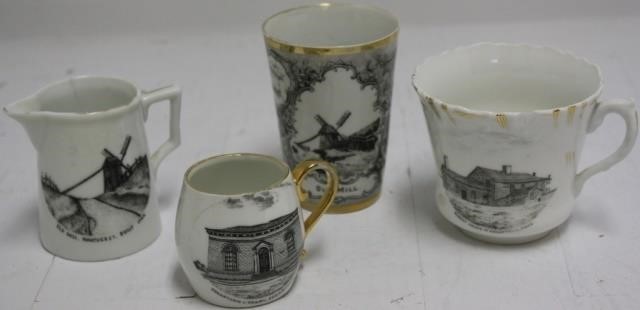 4 PIECES OF SOUVENIR CHINA TO INCLUDE 366cac