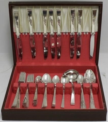 STERLING SILVER PARTIAL FLATWARE 366ce2