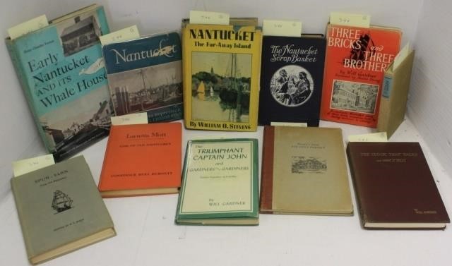 11 BOOKS RELATED TO NANTUCKET TO 366d37