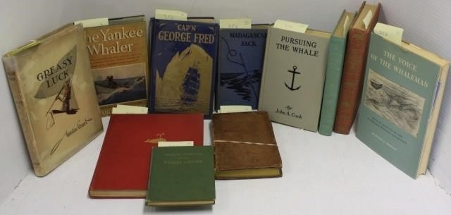 11 BOOKS RELATED TO WHALING TO 366d40