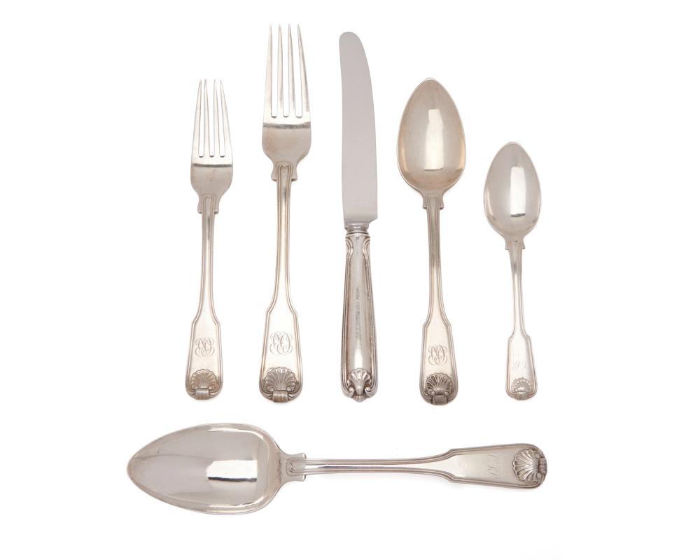 CHINESE EXPORT SILVER FLATWARE 366d6e