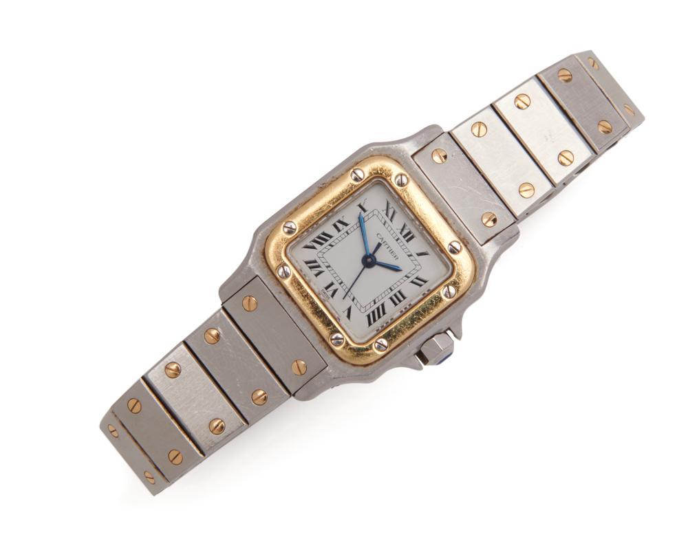 CARTIER STAINLESS STEEL AND 18K 36734d