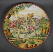 LARGE 20 ITALIAN ART POTTERY CHARGERVintage 365496