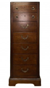 VINTAGE NATIONAL MT. AIRY TALL 7-DRAWER