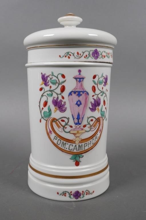 ANTIQUE FRENCH PORCELAIN APOTHECARY 3656a8