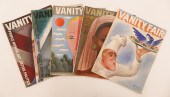 Box Vintage Vanity Fair Magazines with