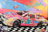 PETER MAX SIGNED DALE EARNHARDT POSTER