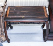 CHINESE END TABLE 20th century; hand-made