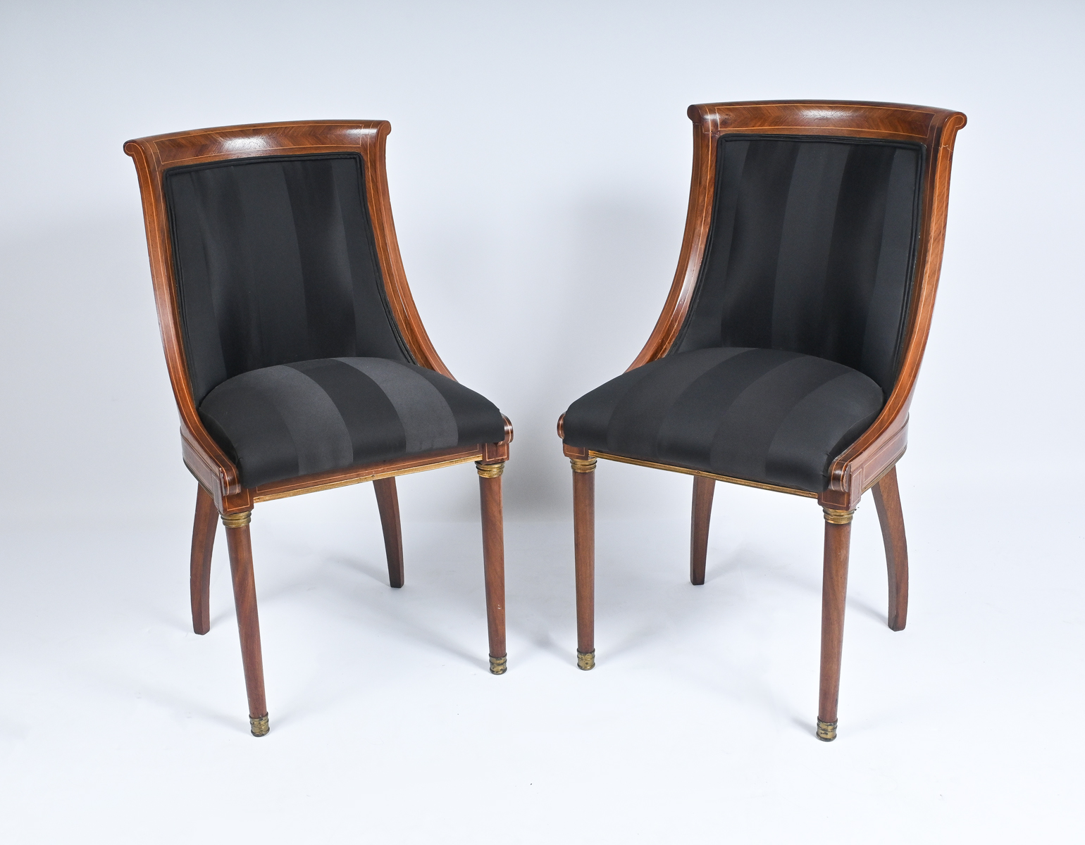 PAIR OF INLAID FRENCH DIRECTOIRE 369e39