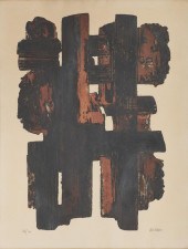 PIERRE SOULAGES, (FRENCH, B. 1919),