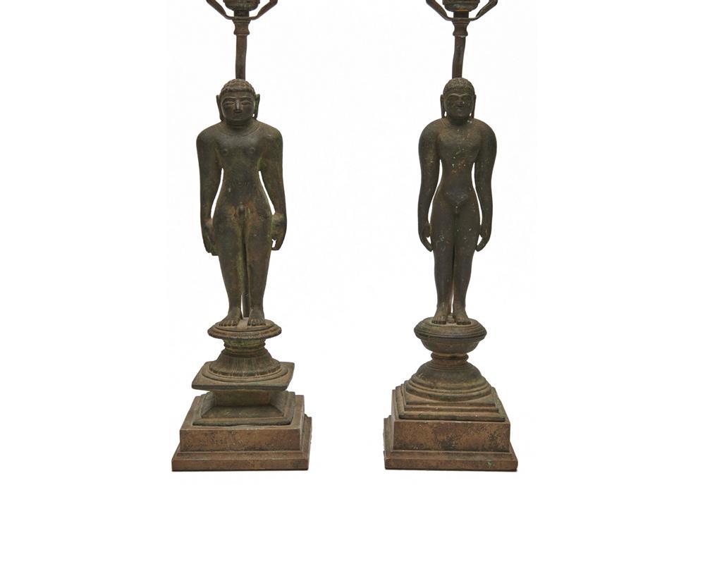 TWO COMPLIMENTARY INDIAN BRONZE 367c7f