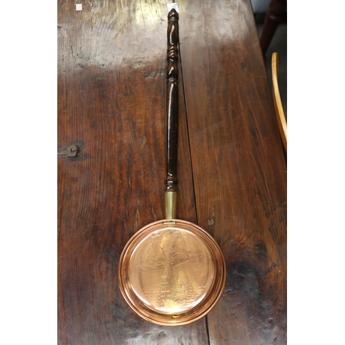 Copper bed warming pan 368271