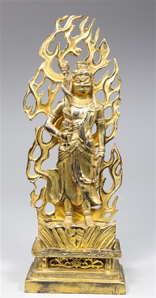 sino tibetan gilt bronze standing 368556