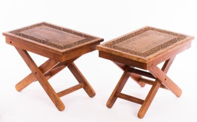 A pair of 20th Century Indian hardwood 36bf03