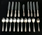 19 PC STIEFF REPOUSSE STERLING 36bff8