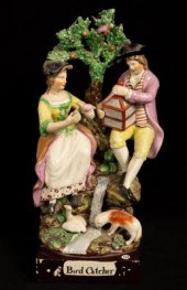A Staffordshire pearlware figure group
