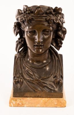 An Italian Grand Tour bronze bust 36c5eb