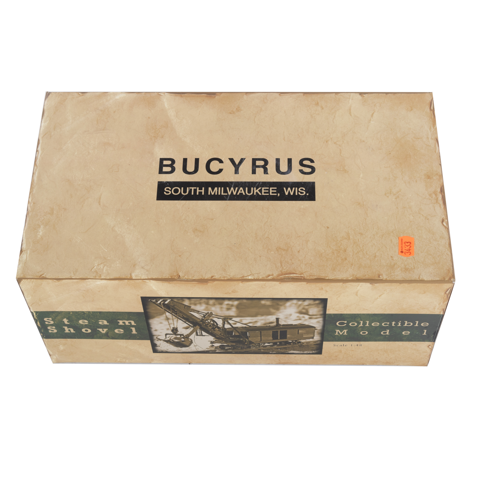 BUCYRUS STEAM SHOVEL CAR Scale 36a197