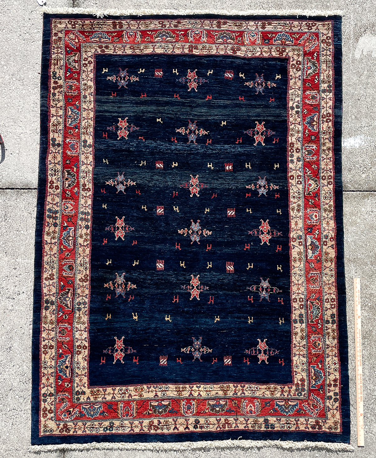 TURKISH HAND KNOTTED WOOL RUG  36a69f