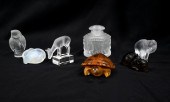 7 PC LALIQUE CRYSTAL FIGURINE 36a89a