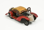 GERMAN TIN WIND-UP TOY CAR: Early 20th