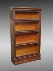 DIMINUTIVE BARRISTER STACKING BOOKCASE:
