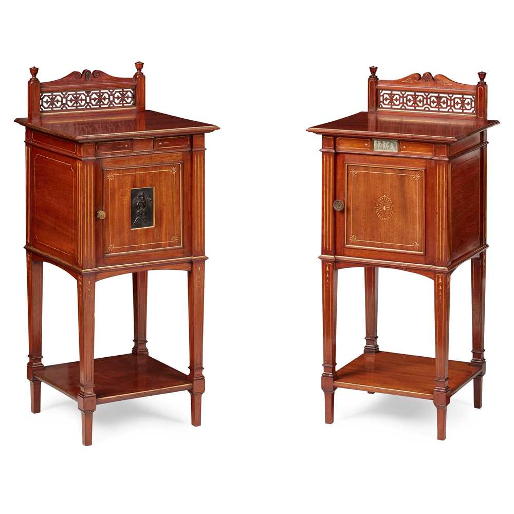 MATCHED PAIR OF VICTORIAN MAHOGANY 36ee40