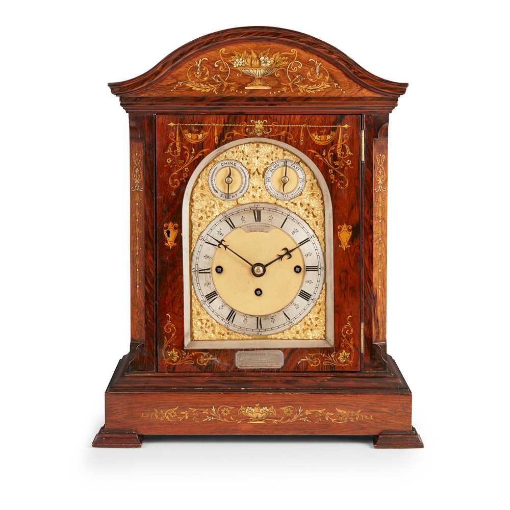 VICTORIAN ROSEWOOD AND MARQUETRY 36ee55