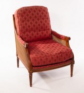 A Wesley Barrell Louis XVI style armchair,