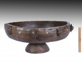 LARGE AFRICAN CARVED WEDDING BOWL  36ca3b