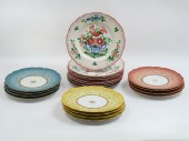 12 PC LIMOGES PLATES AND 9 PC  36cbf0