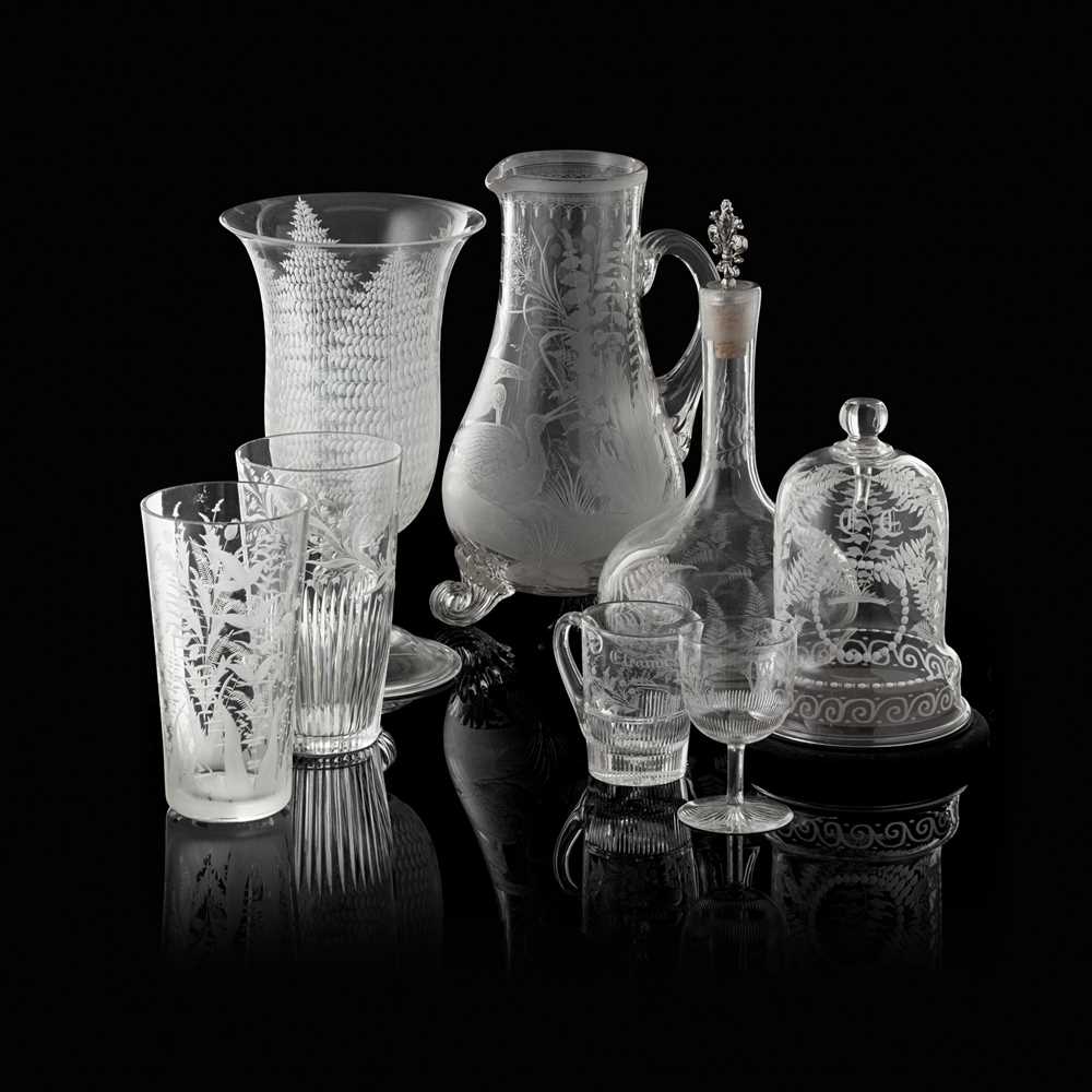 COLLECTION OF VICTORIAN ENGRAVED 36fe37