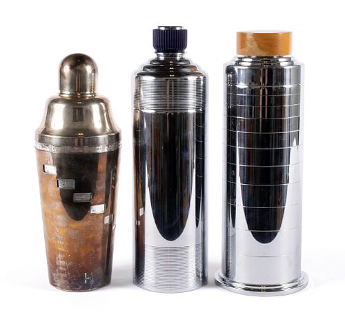 TRIO OF COCKTAIL SHAKERS MANNIE 370260