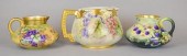 3 JEAN POUYAT LIMOGES HAND PAINTED 3702b9