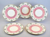 5 WILLIAM GUERIN LIMOGES SERVICE PLATES5