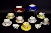 GROUPING OF CUPS, SAUCERS, SUGAR & CREAMER2