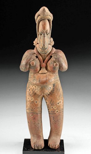 JALISCO POTTERY NUDE PREGNANT FEMALE  3708ee