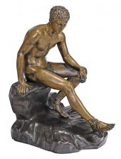 GRAND TOUR BRONZE FIGURE OF HERMES French 370ee2