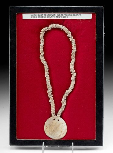 MISSISSIPPIAN SHELL NECKLACE W  370f58