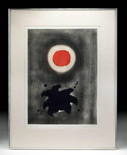SIGNED DATED 1971 ADOLPH GOTTLIEB 370fa4