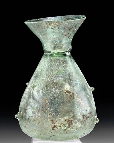 ROMAN GLASS SPRINKLER VESSEL W  37115c