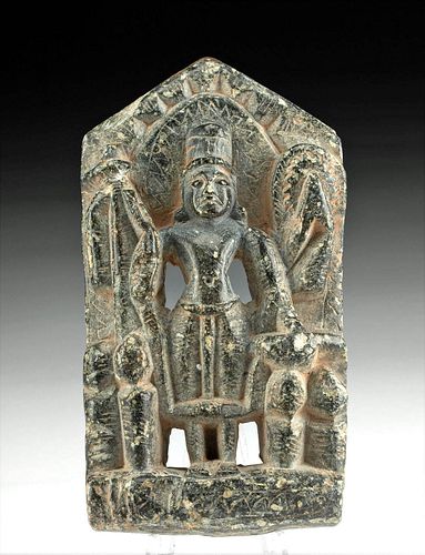 8TH C INDIAN PALA STONE RELIEF 371509