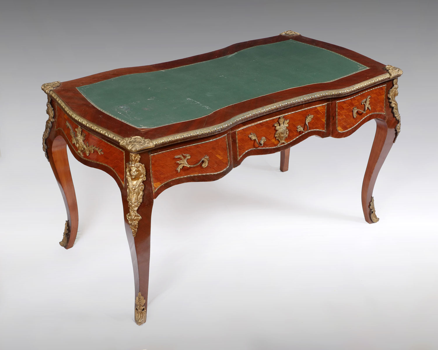 LARGE LOUIS XV STYLE ORMOLU PARQUETRY 36f470