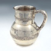 STERLING TIFFANY PITCHER: Approx. 26.12