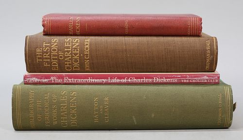 4 BOOKS ON CHARLES DICKENS GISSING  36fa04