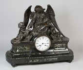 19TH CENTURY JAPY FRERES MANTLE CLOCK19th
