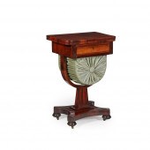 Y WILLIAM IV ROSEWOOD WORK TABLE
EARLY